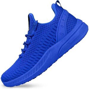 Women's Royal Blue Tennis Running Walking Shoes Lightweight Casual Sneakers